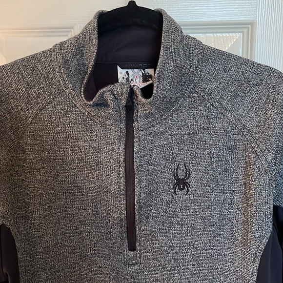 Spyder Fleece Lined Quarter Zip Pullover - Picture 2 of 11